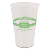 Pla Clear Cold Cups, 9 Oz, Plastic, Clear, 2,000/Carton