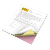 Revolution Carbonless 3-Part Paper, 8.5 x 11, White/Canary/Pink, 5,000/Carton