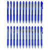 Z-Grip Ballpoint Pen, Retractable, Medium 1 Mm, Blue Ink, Translucent Blue/Blue Barrel, 24/Pack