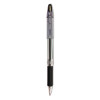 Jimnie Gel Pen Value Pack, Stick, Medium 0.7 Mm, Black Ink, Clear/Black Barrel, 24/Box