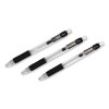 Z-Grip Mechanical Pencil, 0.7 Mm, Hb (#2), Black Lead, Clear/Black Barrel, 24/Pack