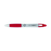 Z-Grip Max Ballpoint Pen, Retractable, Medium 1 Mm, Red Ink, Silver/Red Barrel, 12/Pack