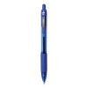 Z-Grip Ballpoint Pen, Retractable, Medium 0.7 Mm, Blue Ink, Translucent Blue/Blue Barrel, 12/Pack