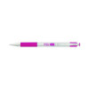 F-301 Breast Cancer Awareness Ballpoint Pen, Retractable, Fine 0.7 Mm, Black Ink, Stainless Steel/Pink Barrel