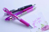 F-301 Breast Cancer Awareness Ballpoint Pen, Retractable, Fine 0.7 Mm, Black Ink, Stainless Steel/Pink Barrel