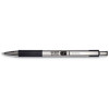 G-301 Gel Pen, Retractable, Medium 0.7 Mm, Black Ink, Stainless Steel/Black Barrel