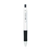 Sarasa Dry X1+ Gel Pen, Retractable, Medium 0.7 Mm, Black Ink, White/Black Barrel, 12/Pack