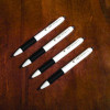 Sarasa Dry X1+ Gel Pen, Retractable, Medium 0.7 Mm, Black Ink, White/Black Barrel, 12/Pack