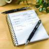 Sarasa Dry X10 Gel Pen, Retractable, Medium 0.7 Mm, Black Ink, Black/Silver Barrel, 12/Pack