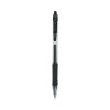 Sarasa Dry Gel X20 Gel Pen, Retractable, Bold 1 Mm, Black Ink, Clear/Black Barrel, 12/Pack