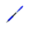 Sarasa Dry Gel X20 Gel Pen, Retractable, Bold 1 Mm, Blue Ink, Clear/Blue Barrel, 12/Pack