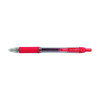 Sarasa Dry Gel X20 Gel Pen, Retractable, Medium 0.7 Mm, Red Ink, Clear/Red Barrel, 12/Pack