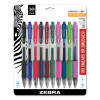 Sarasa Dry Gel X20 Gel Pen, Retractable, Medium 0.7 Mm, Assorted Ink And Barrel Colors, 10/Pack