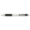 Z-Grip Mechanical Pencil, 0.7 Mm, Hb (#2), Black Lead, Clear/Black Barrel, Dozen