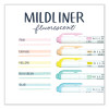 Mildliner Double Ended Highlighter, Assorted Ink Colors, Bold-Chisel/Fine-Bullet Tips, Assorted Barrel Colors, 5/Pack