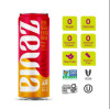Zero Sugar Naturally Sweetened Energy Drink, Mango Ginger, 12 Oz Can, 12/Carton