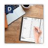 Two-Person Group Daily Appointment Book, 11 x 8, Black Cover, 12-Month (Jan To Dec): 2026
