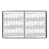 Monthly Planner, 11 x 9, Black Cover, 15-Month: Jan 2026 To Mar 2027