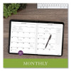 Executive Monthly Padfolio, 11 x 9, Black Cover, 13-Month: Jan 2026 To Jan 2027