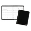 Executive Monthly Padfolio, 11 x 9, Black Cover, 13-Month: Jan 2026 To Jan 2027