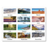 Landscape Monthly Wall Calendar, Landscapes Photography, 12 x 12, White/Multicolor Sheets, 12-Month (Jan To Dec): 2026