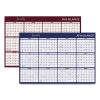 Reversible Horizontal Erasable Wall Planner, 48 x 32, Assorted Sheet Colors, 12-Month (Jan To Dec): 2026