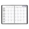 Dayminder Monthly Planner, Academic Year, Ruled Blocks, 12 x 8, Black Cover, 14-Month: July 2025 To Aug 2026