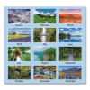 Scenic Monthly Wall Calendar, Landscape Photography, 12 x 17, White/Multicolor Sheets, 12-Month (Jan To Dec): 2026