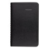 Dayminder Weekly Pocket Appointment Book With Telephone/Address Section, 6 x 3.5, Black Cover, 12-Month (Jan To Dec): 2026