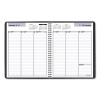 Dayminder Weekly Planner, Vertical-Column Format, 8.75 x 7, Black Cover, 12-Month (Jan To Dec): 2026