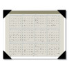 Executive Monthly Desk Pad Calendar, 22 x 17, White Sheets, Black Corners, 12-Month (Jan To Dec): 2026