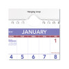 Mini Monthly Wall Calendar With Fold-Out Easel, 7 x 8, White Sheets, 12-Month (Jan To Dec): 2026