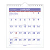 Mini Monthly Wall Calendar With Fold-Out Easel, 7 x 8, White Sheets, 12-Month (Jan To Dec): 2026