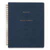 Signature Collection Firenze Navy Weekly/Monthly Planner, 11 x 8.5, Navy Cover, 13-Month: Jan 2026 To Jan 2027