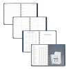Signature Collection Firenze Navy Weekly/Monthly Planner, 11 x 8.5, Navy Cover, 13-Month: Jan 2026 To Jan 2027