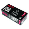 Binder Clips, 0.63" Capacity, Medium, Black/Silver, Dozen