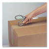 E-Z Open Box Opener Stainless Steel Shears, 8" Long, 3.25" Cut Length, Offset Gray Handle