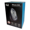 Imouse A20 Antimicrobial Vertical Wireless Mouse, 2.4 Ghz Frequency/33 Ft Wireless Range, Right Hand Use, Black/Granite