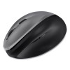 Imouse A20 Antimicrobial Vertical Wireless Mouse, 2.4 Ghz Frequency/33 Ft Wireless Range, Right Hand Use, Black/Granite