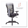 Alera Elusion Series Mesh Mid-Back Swivel/Tilt Chair, Supports Up To 275 Lb, 17.9" To 21.8" Seat Height, Black