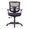 Alera Elusion Series Mesh Mid-Back Swivel/Tilt Chair, Supports Up To 275 Lb, 17.9" To 21.8" Seat Height, Black