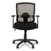 Alera Etros Series Mesh Mid-Back Chair, Supports Up To 275 Lb, 18.03" To 21.96" Seat Height, Black