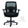Alera Faseny Series Big And Tall Manager Chair, Supports Up To 400 Lbs, 17.48" To 21.73" Seat Height, Black Seat/Back/Base