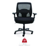 Alera Faseny Series Big And Tall Manager Chair, Supports Up To 400 Lbs, 17.48" To 21.73" Seat Height, Black Seat/Back/Base