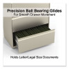 Lateral File, 4 Legal/Letter-Size File Drawers, Putty, 30" x 18.63" x 52.5"