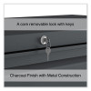 Lateral File, 2 Legal/Letter-Size File Drawers, Charcoal, 42" x 18.63" x 28"