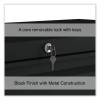 Lateral File, 3 Legal/Letter/A4/A5-Size File Drawers, Black, 42" x 18.63" x 40.25"