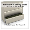 Lateral File, 3 Legal/Letter/A4/A5-Size File Drawers, Putty, 42" x 18.63" x 40.25"