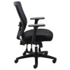 Alera Envy Series Mesh Mid-Back Multifunction Chair, Supports Up To 250 Lb, 17" To 21.5" Seat Height, Black
