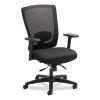 Alera Envy Series Mesh Mid-Back Multifunction Chair, Supports Up To 250 Lb, 17" To 21.5" Seat Height, Black